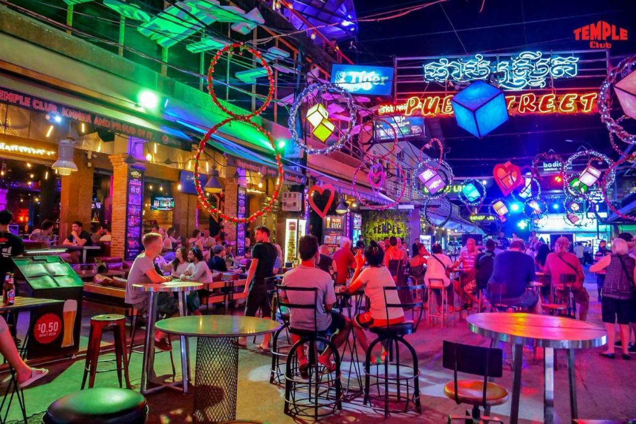 Darling Pub Hostel Sziemreap Kültér fotó